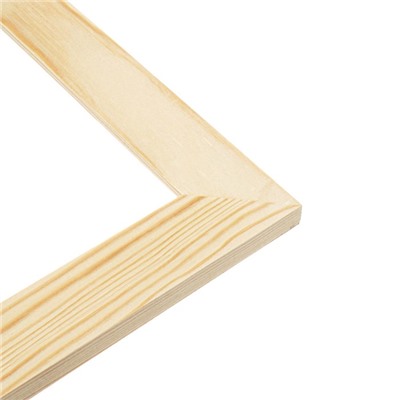 Рама для картин (зеркал) 40×60 см, профиль 13×36 мм №1 неокрашенное дерево,(подходит для декорирования)