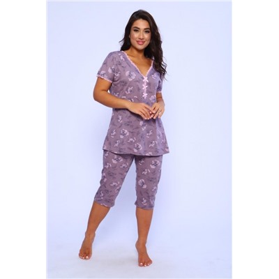 Пижама 42342 (Кофейный)