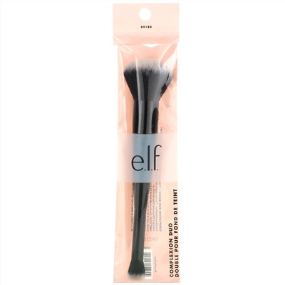 E.L.F., Complexion Duo Brush, 1 Brush