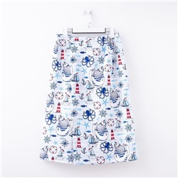 Набор для сауны «Этель. Капитан», килт 75×144 см, шапка, хлопок 100%