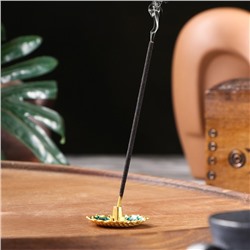 Подставка для благовоний TAKE IT EASY «Лотос малый», эмаль синий