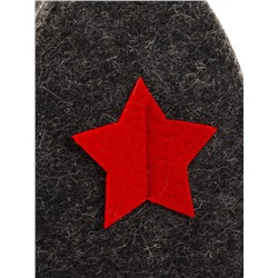 Шапка для бани и сауны «Звезда», полиэфир 70%, шерсть 30%