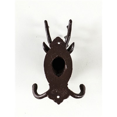 Настенные крючки декоративные «Олень», чугун, 19.5×11.5×6 см