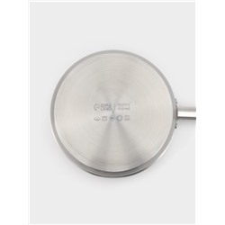 Сковорода-сотейник Hanna Knövell, 2.7 л, d=24 см, h=6.5 см, толщина стенки 0.6 мм, индукция, нержавеющая сталь