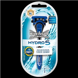 Станок для бритья Schick (Wilkinson Sword) HYDRO-5 (+1 кассета) (на подставке)
