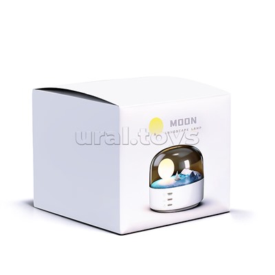 Светильник-колонка "Луна" (с Bluetooth) в коробке
