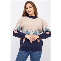Джемпер женский Ромбы Арт. 8993