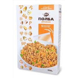 Крупа полба резаная в варочных пакетах 350г ЭКОПРОДУКТЫ, 1184414