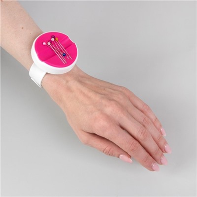 Игольница магнитная на руку, 25×5.7 см, МИКС