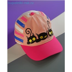 BK 100227 Б Бейсболка для девочки (50-52)