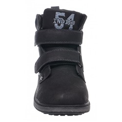 52-023A черн Ботинки зима для мальчиков (28-33)/12