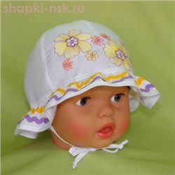 453 ЛЕ Вьюнок Панама для девочки (46-52)