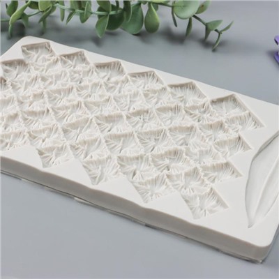 Молд силиконовый «Фон - Ананас» 20.3×11.5×1 см