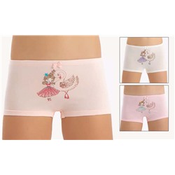 5928 Трусы для девочки шорты многоцвет (BAYKAR)