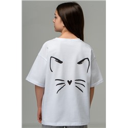 Футболка оверсайз для девочки Happyfox