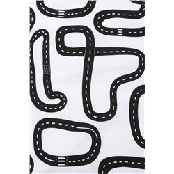 КПБ с простыней на резинке арт. КПБ-ПР/дорога