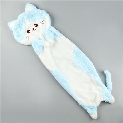 Мягкая игрушка без наполнителя «Кот», 100 см, цвет голубой