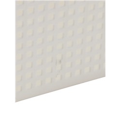 УЦЕНКА Корзина для белья с крышкой 50л 45х26х61,5см "Лофт" прямоуг, цвет белый