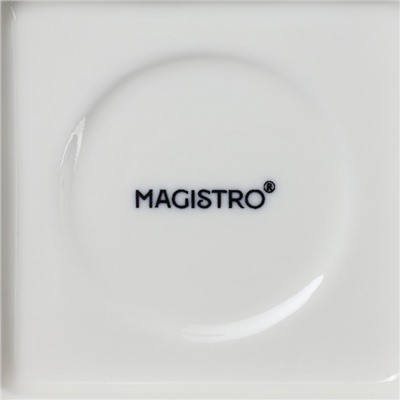 Блюдо Magistro «Сюита», d=30.5 см, фарфор, белое