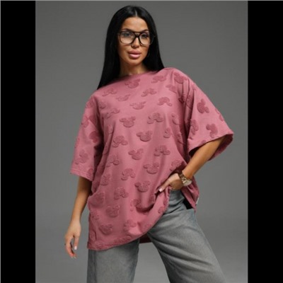 Футболка Ирбис (Махра сухая роза микки)