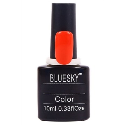 Bluesky Гель-лак для ногтей 206 SU, красно-алый, 10 мл KRISTALLER, 1109227