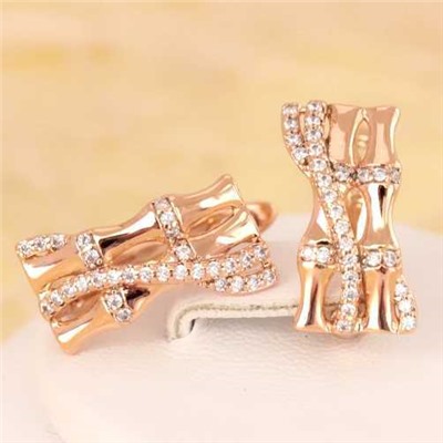 Серьги позолота  H01-10897р