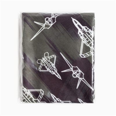 Плед флисовый «Этель. Самолеты», 75×100 см, флис 160 г/м²