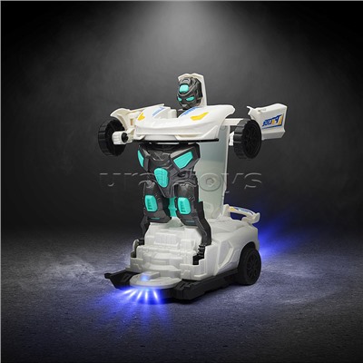 Машина "Робо полиция" р/у, 27 MHz, в коробке