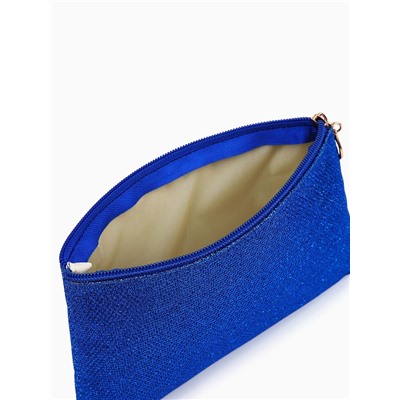 Набор простых косметичек на молниях 3 в 1, синий