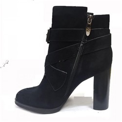 X858-G53MC130 черн Ботинки зима женские (35-40)/6
