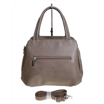 Женская сумка из искусственной кожи, цвет пыльная роза