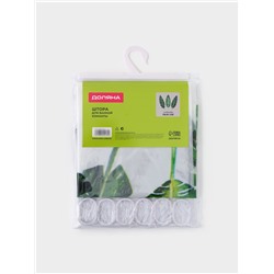 Штора для ванной Доляна «Тропики», 180×180 см, EVA