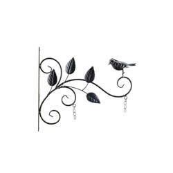 Часы настенные интерьерные «Птичка на ветке», двусторонние, на подвесе, 50×32 см, циферблат d=21 см, от батареек 2хАА