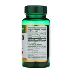 Nature's Bounty, Co Q-10, 200 mg, 45 Rapid Release Softgels