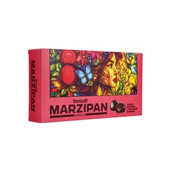 Конфеты глазированные «Темный марципан с гранатовой начинкой», 126 г