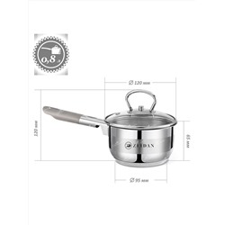 ZEIDAN Сотейник Z-501082