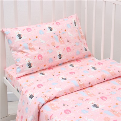 Постельное бельё ясельное LoveLife «Лесные жители», сатин