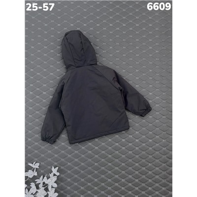 Куртка 6609 т.серый