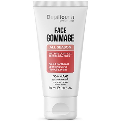 Depiltouch Гоммаж деликатный для всех типов кожи лица 50 мл