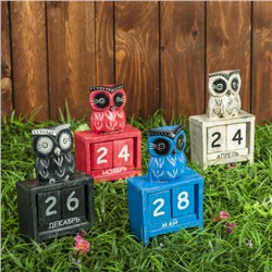 Настольный календарь «Умная сова», 11×5.5×18 см, МИКС