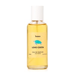 Парфюмерная вода женская Bravo Love Costa, 100 мл (по мотивам Lacoste Pour Femme (Lacoste)