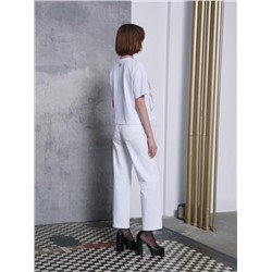 Классические CONTE CON-613 Классические белые джинсы прямого кроя