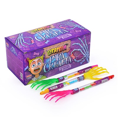 Сахарное драже "Пугатели рука скелета" 4гр (30шт)