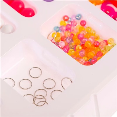 Набор для творчества «Создаём яркие браслеты» с цифрами, кисточками