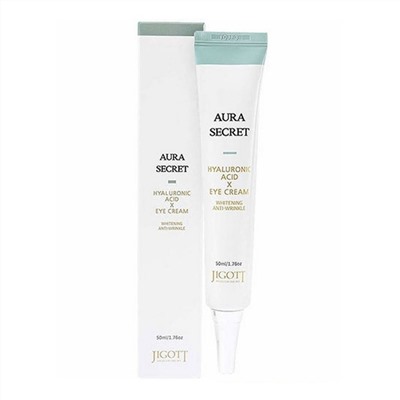 Jigott Крем для век с гиалуроновой кислотой / Aura Secret Hyaluronic Acid Eye Cream, 50 мл