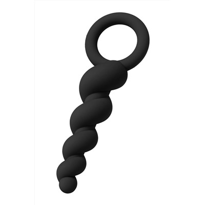 Набор чёрных анальных цепочек Satisfyer Booty Call