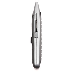 Нож универсальный трапециевидный 19 мм, фиксатор, корпус металл, Zinc-alloy, TOP