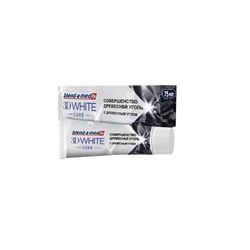 Blend-a-med 75мл 3D White Luxe С древесным углем