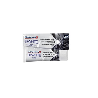 Blend-a-med 75мл 3D White Luxe С древесным углем