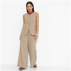 Жилет приталенный, Льняная сказка